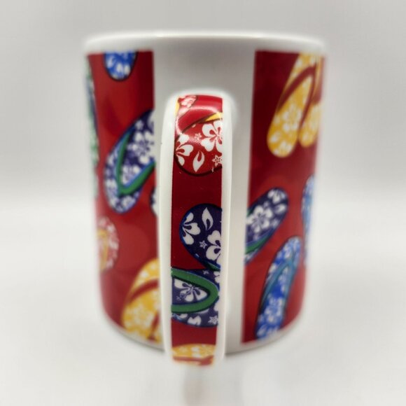 ABC Stores Hawaii Slippas Flip-Flops Ceramic Mug 12oz - Picture 5 of 9